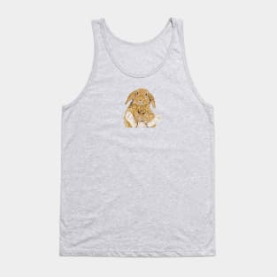 Swirly Bunny Tank Top